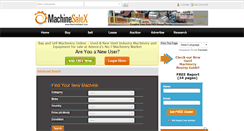 Desktop Screenshot of machinesalex.com